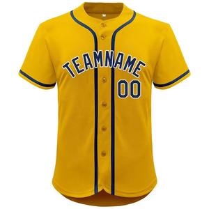 Camiseta Deportiva de Béisbol de Alto Rendimiento, Personalizada, Absorbe la Humedad, Secado Rápido, Transpirable, 100% Poliéster, Cuello en V, Talla Grande para Hombre - Product Image 5