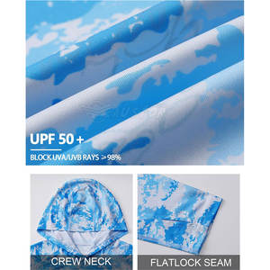 เสื้อฮู้ดดี้ตกปลาแบบสั่งทำพิเศษสำหรับผู้ชายปี 2026 - โลโก้ด้านหน้า โพลีเอสเตอร์ 100% ไซส์ใหญ่ ระบายอากาศได้ดี แห้งเร็ว ป้องกันรังสียูวี 50 - Product Image 5