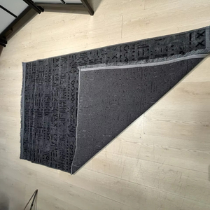 Tapis d'intérieur moderne de haute qualité, fabriqué en Turquie, design personnalisé, couleur personnalisée, résistant aux taches, rembourré, antidérapant, pour salon, salle de bain - Product Image 3