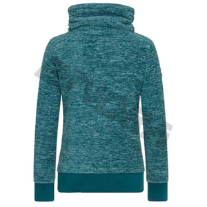 Vente en gros OEM de sweatshirts à capuche avec logo personnalisé brodés en polaire costumes pour femmes vente en gros de sweatshirts courts jogger - Product Image 2