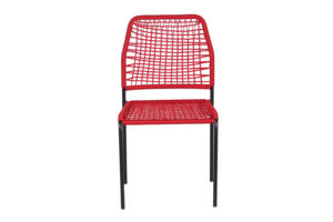 Contemporary Iron and Rope <b>Chair</b> for Versatile Home & Office Furniture for Bedroom <b>Living</b> <b>Room</b> Dining & Outdoor Use - Product Image 3