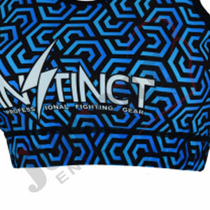 Soutien-gorge de sport bleu doux pour femme, léger et respirant, réversible, design simple, vente en gros - Product Image 5