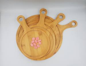 Poignée de plateau de service en bambou Huhipro Deluxe élégante facile à nettoyer rectangulaire antidérapante pour une présentation de nourriture élégante Made Vietnam - Product Image 5