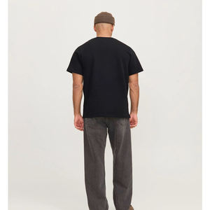 T-shirt unisexe de haute qualité, lourd et surdimensionné, 100% coton, col rond, t-shirt vierge vintage, épaules tombantes, t-shirt ample, OEM - Product Image 6