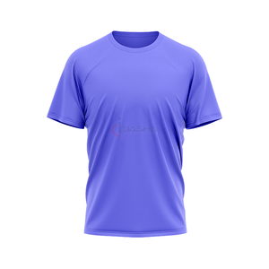 Camiseta de gimnasio de Algodón 100% con logotipo personalizado para hombre, ropa deportiva de punto transpirable, ajustada, lisa, para entrenamiento físico - Product Image 5