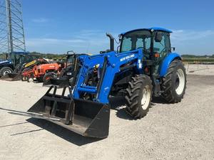 Tractor agrícola New Hollands modelo 110-90 180-90 4WD motor potente de tracción en las 4 ruedas con caja de cambios de engranaje de bomba a la venta - Product Image 3