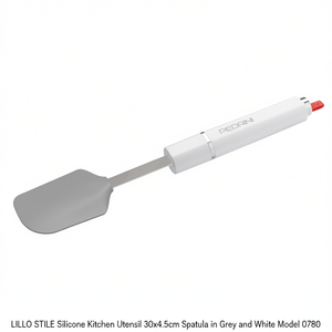 Ustensile de cuisine en silicone LILLO STILE, spatule 30x4,5 cm en gris et blanc, modèle 0780 - Product Image 2
