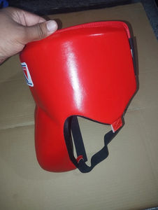 Protector Inguinal de Boxeo de Alta Calidad, Fabricante Profesional, Protector Inguinal de Boxeo Rojo, Equipo de Entrenamiento Profesional Hecho a Medida - Product Image 2