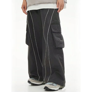 Gran oferta de pantalones Cargo para hombre, ropa de calle personalizada y estilo Formal con bolsillos tácticos, ropa informal de moda - Product Image 1