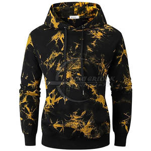 La mejor fabricación Casual Tie Dye Hoodies para la venta en línea Quick Dry Transpirable Casual Wear Men Tie Dye Hoodies - Product Image 1