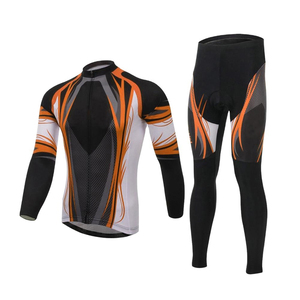 Ropa personalizada OEM para ciclismo, uniforme para hombre, fabricantes de ropa al por mayor, uniforme con pechera de ciclismo, uniforme de ciclismo transpirable cómodo - Product Image 2