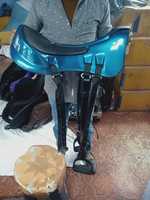 Selle d'endurance équestre ODM en gros, selle de course anglaise légère, cuir synthétique, toutes tailles, en provenance d'Inde
