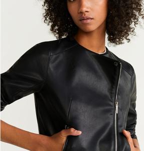 Nouvelle veste en cuir originale 2026 pour femmes - Coupe confortable, audacieuse et flatteuse en cuir véritable - Vestes en cuir pour femmes - Product Image 3