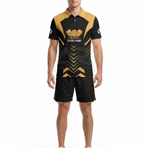 Nouveau design Maillot de compétition de pickleball Performance Wear Short Écologique Respirant Impression par transfert thermique personnalisée 100% - Product Image 4