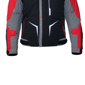 Vestes de moto unisexes en toile pour motards de course Vêtements de sport de sécurité Stand Split Mesh Winter Outdoor Printed Polyester Waterproof - Product Image 5