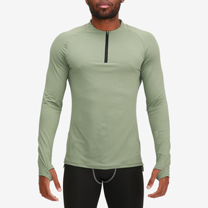 Custom Manufacturer Sports Clothes Mens <b>Long</b> <b>Sleeve</b> <b>Base</b> <b>Layer</b> Sportswear Compression Shirts Men Fitness Top for Men - Product Image 4