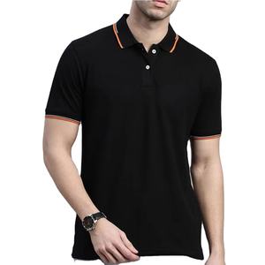 Chemises polo pour hommes à séchage rapide, dernier design, manches courtes, design personnalisable pour votre propre marque, vêtements de golf pour hommes. - Product Image 1