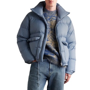 OEM personalizado Zip Sujeción Nylon Rip-Stop Puffer Down Jacket acolchado abrigo de invierno para los hombres 2026 - Product Image 3