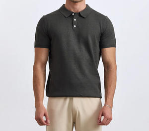 Camiseta Deportiva de Rugby Personalizada, Transpirable, Estilo Polo de Golf, Cuello Alto, Tejido de Punto, Estampado Digital, Manga Corta, Lavada, para Hombre - Product Image 3