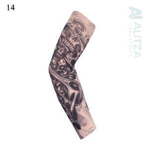 ปลอกแขนโลโก้ที่กําหนดเองพิมพ์ระเหิดพร้อมการป้องกันรังสียูวีเป็นสิ่งจําเป็นสําหรับวันที่มีดวงอาทิตย์ - Product Image 3