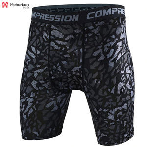 Top Qualité Gym Compression Vêtements Couche Inférieure Shorts Athlétique Collants Shorts En Gros - Product Image 4