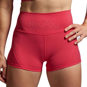 Pantalones cortos de mujer personalizados de último diseño, pantalones cortos de gimnasio ligeros para mujer a precio barato al por mayor - Product Image 1