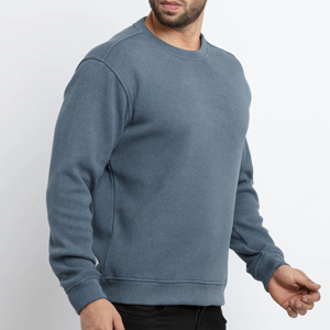 Sweat-shirt Homme Oversize Hiver Haut de Gamme 350 Grammes 100% Coton Vierge Personnalisable avec Poche – Vente en Gros - Product Image 3