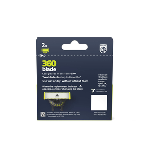 Repuesto de Cuchilla Única Eléctrica Norelco Alemana, Paquete de 2, Resistente al Agua IPx4, Batería de Iones de Litio, 3 Años de Garantía, para Uso Corporal y Doméstico - Product Image 6