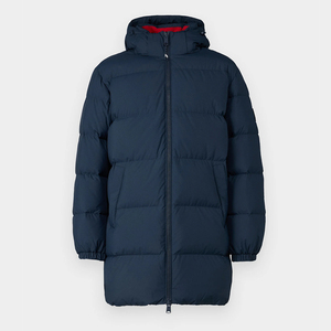 Chaquetas de burbuja largas personalizables para hombre, abrigos de invierno cálidos y de moda con cremalleras largas, chaqueta de exterior personalizada con múltiples bolsillos para hombre - Product Image 1