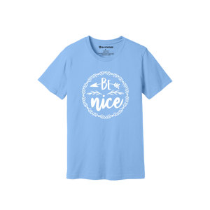 เสื้อยืดผ้าฝ้าย100% พิมพ์ลายด้วยความมีน้ำใจขนาด160 180ถึงหนักมี12สีที่สามารถปรับแต่งดีไซน์และการจัดวางของคุณเองได้ - Product Image 3