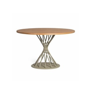 Table d'appoint de forme ronde en acier inoxydable fait à la main pure pour la décoration plate de la maison et pour la réception uniquement - Product Image 2