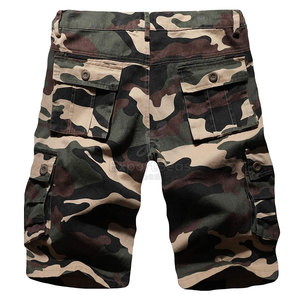 Pantalones Cortos Cargo Transpirables con Sensación Ligera y Detalles Prácticos, Pantalones Cortos Cargo con Sensación de Algodón Suave - Product Image 2