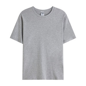 2025 T-shirt personnalisé Logo personnalisé impression T-shirt pour hommes col rond blanc à manches courtes 100% coton plaine T-shirts pour hommes - Product Image 4