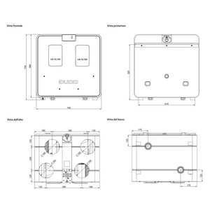 Sistema HVAC Doméstico Daikin DucoBox Energy Comfort 325 VMC con Unidad de Recuperación de Calor - Product Image 6