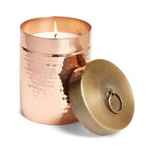 Événement Décoration Métal Cuivre Fini Forme Ronde Votive Titulaire Bougie Navires Maison & Mariage Décor À La Main - Product Image 1