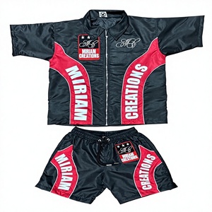 OEM Custom Men's 100% Polyester Hooded Windbreaker Shorts & Polo Shirt Two-Piece Set Quick Dry Spring Season Casual Streetwear - Product Image 1