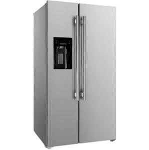 Refrigerador de Acero Inoxidable, Enfriado por Aire, Sin Escarcha, Eficiente Energéticamente, para Hoteles, Portátil, Doble, Control Electrónico, 110-240V - Product Image 1