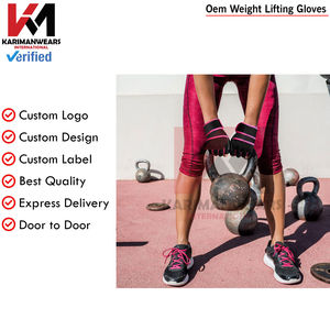 Guantes Deportivos Transpirables sin Dedos para Hombre y Mujer, Guantes Acolchados para Levantamiento de Pesas, Entrenamiento, Fitness, Ejercicio, Color Negro - Product Image 4