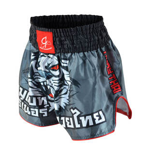 Nouveau modèle 2025 meilleur short de combat avec logo sur mesure short de grappling MMA de haute qualité fabriqué par Grace Collection - Product Image 5