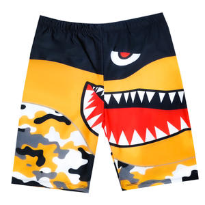 Fabricant de shorts de sport personnalisés Designer Stretch Polyester Spandex double couche de compression Shorts pour hommes - Product Image 4