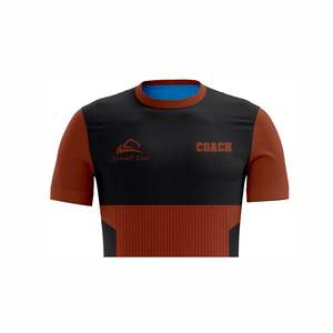 Entrenador de logotipo personalizado para camisas Tejido de punto Diseño de impresión Unisex Deportivo de secado rápido Proveedor mayorista en todo el mundo - Product Image 4