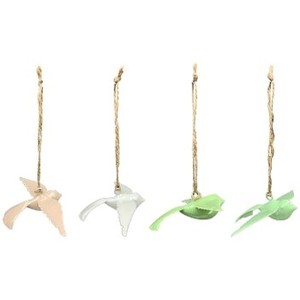 Metal Handmade Hanging Wrought <b>Easter</b> Birds Shaped Metal Pendent Christmas Tree Hanging <b>Ornaments</b> - Product Image 1