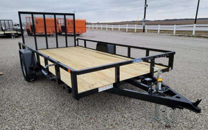 Remorque utilitaire paysagère tendance 5 x 10 pieds avec porte pour petites exploitations agricoles et entrepôts - Product Image 6