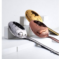 Ensemble de couverts en cuivre plaqué or rose, finition miroir, manche court, pour table, fête, hôtel, restaurant, best-seller