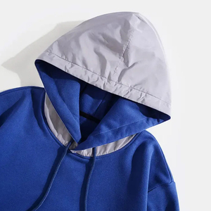 Pulls à capuche thermiques brodés unisexes 100 % coton, best-sellers, confortables et décontractés pour hommes et femmes, design personnalisé, couleur unie - Product Image 4