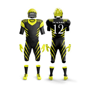 เสื้อเจอร์ซีย์และกางเกงอเมริกันฟุตบอลชุดเครื่องแบบพรีเมี่ยมแขนสั้น - Product Image 6