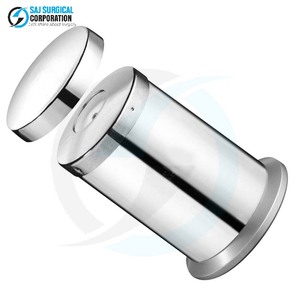 Distributeur de coton médical Construction en acier inoxydable Couvercle sécurisé certifié CE Classe I pour l'hygiène Protection contre la poussière Utilisation clinique - Product Image 5