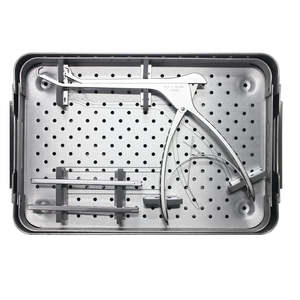 Juego de 9 Instrumentos Ortopédicos para Placas Costales, Kit de Fijación de Trauma de Grado Hospitalario, Herramientas Quirúrgicas de Acero Inoxidable, Operación Manual MOL - Product Image 4