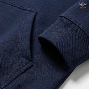 Conjunto de Sudadera con Capucha y Pantalones Deportivos de Felpa de Algodón para Hombre, Personalizado al por Mayor, Fábrica OEM, Ropa Deportiva Informal para Invierno - Product Image 6