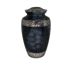 Urna de cremación de aluminio con salpicaduras de varios colores para funerales, urna de cremación de la mejor calidad de tamaño estándar a la venta - Product Image 2